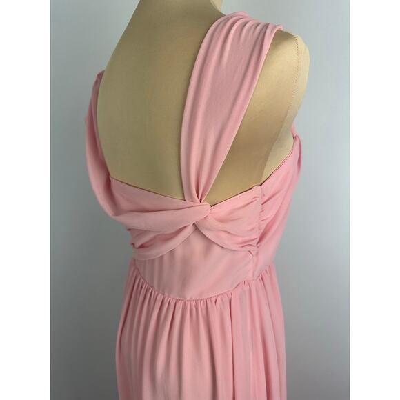 NBD REVOLVE Size Small Pink Kinsley Evening Gown One Shoulder Crepe Formal Glam - Picture 9 of 15